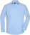 Pánska košeľa s dlhými rukávmi - J. Nicholson, farba - light blue, veľkosť - XXL