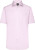 Pánska košeľa s krátkymi rukávmi - J. Nicholson, farba - light pink, veľkosť - 4XL