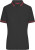 Dámske polo - J. Nicholson, farba - black/red, veľkosť - XL