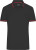 Pánske polo - J. Nicholson, farba - black/red, veľkosť - S