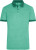 Pánske polo - J. Nicholson, farba - green melange/dark green, veľkosť - 3XL
