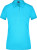Dámske elastické polo - J. Nicholson, farba - turquoise, veľkosť - L