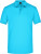 Pánske elastické polo - J. Nicholson, farba - turquoise, veľkosť - 3XL