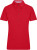 Dámske tradičné polo, farba - red/red white, veľkosť - M