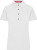 Dámske tradičné polo, farba - white/red white, veľkosť - M