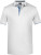 Pánske polo, farba - white/navy, veľkosť - S