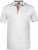 Pánske polo, farba - white/red, veľkosť - XXL