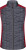 Dámska pletená vesta - J. Nicholson, farba - red melange/anthracite melange, veľkosť - XS