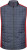 Pánska pletená vesta - J. Nicholson, farba - red melange/anthracite melange, veľkosť - S