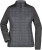 Dámska pletená bunda - J. Nicholson, farba - grey melange/anthracite melange, veľkosť - XS