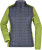 Dámska pletená bunda - J. Nicholson, farba - kiwi melange/anthracite melange, veľkosť - XS