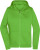 Dámska mikina na zips - J. Nicholson, farba - lime green, veľkosť - XS