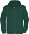 Pánska mikina na zips - J. Nicholson, farba - dark green, veľkosť - XXL