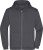 Pánska mikina na zips, farba - graphite, veľkosť - 3XL