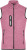 Dámska pletená vesta - J. Nicholson, farba - pink melange/off white, veľkosť - S