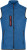 Dámska pletená vesta - J. Nicholson, farba - royal melange/red, veľkosť - S