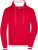 Pánska mikina - J. Nicholson, farba - red/white, veľkosť - XL