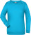Dámska mikina - J. Nicholson, farba - turquoise, veľkosť - XL