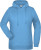 Dámska mikina, farba - sky blue, veľkosť - XXL
