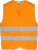 Detská bezpečnostná vesta - J. Nicholson, farba - fluorescent orange, veľkosť - One Size