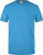 Pánske pracovné tričko - J. Nicholson, farba - aqua, veľkosť - M