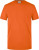 Pánske pracovné tričko - J. Nicholson, farba - orange, veľkosť - S