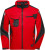 Pracovná softshellová bunda - J. Nicholson, farba - red/black, veľkosť - S