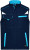 Pracovná softshellová vesta - J. Nicholson, farba - navy/turquoise, veľkosť - XS