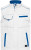 Pracovná softshellová vesta - J. Nicholson, farba - white/royal, veľkosť - 3XL