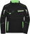 Pracovná softshellová bunda - J. Nicholson, farba - black/lime green, veľkosť - XS
