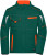 Pracovná softshellová bunda - J. Nicholson, farba - dark green/orange, veľkosť - XS
