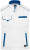 Pracovná softshellová bunda - J. Nicholson, farba - white/royal, veľkosť - 5XL