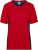 Dámske pracovné tričko - J. Nicholson, farba - red/navy, veľkosť - XS