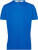 Pánske pracovné tričko - J. Nicholson, farba - royal/white, veľkosť - 3XL