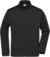 Pánska pletená pracovná mikina, farba - black/black, veľkosť - S