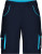 Pracovné krátke nohavice - J. Nicholson, farba - navy/turquoise, veľkosť - 50