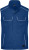 Pracovná softshellová vesta - J. Nicholson, farba - dark royal, veľkosť - 4XL