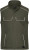 Pracovná softshellová vesta - J. Nicholson, farba - olive, veľkosť - S