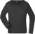 Dámske tričko s dlhými rukávmi Medium - J. Nicholson, farba - čierna, veľkosť - M
