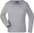 Dámske tričko s dlhými rukávmi Medium - J. Nicholson, farba - grey heather, veľkosť - S