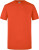 Zúžené pánske tričko - J. Nicholson, farba - dark orange, veľkosť - S