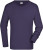 Pánske tričko s dlhými rukávmi Medium - J. Nicholson, farba - aubergine, veľkosť - M