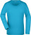 Dámske tričko s dlhými rukávmi - J. Nicholson, farba - turquoise, veľkosť - S