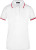 Dámske polo, farba - white/red, veľkosť - S