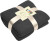 Fleecová deka - J. Nicholson, farba - dark grey, veľkosť - One Size