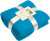 Fleecová deka - J. Nicholson, farba - turquoise, veľkosť - One Size