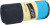 Fleecová deka - J. Nicholson, farba - navy/aqua, veľkosť - One Size