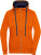 Dámska mikina - J. Nicholson, farba - dark orange/navy, veľkosť - M