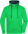 Pánska mikina - J. Nicholson, farba - green/navy, veľkosť - XL