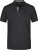 Pánske polo - J. Nicholson, farba - black/black white, veľkosť - 3XL